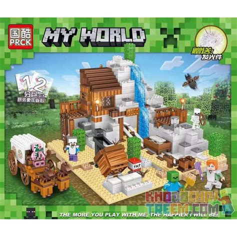 Prck 63018 Xếp Hình Kiểu Lego Minecraft My World Pleasure Manor Trang Viên Giải Trí Giá Sốc Rẻ Nhất