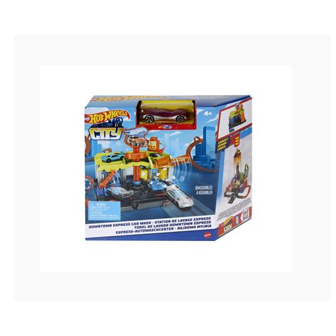 Hot Wheels City Downtown Track Set Assorted Geoffries