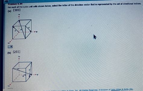 Solved Problem For Each Of The Cubic Unit Cells Shown Below Chegg