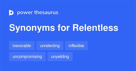 Relentless synonyms - 1 225 Words and Phrases for Relentless - Page 2