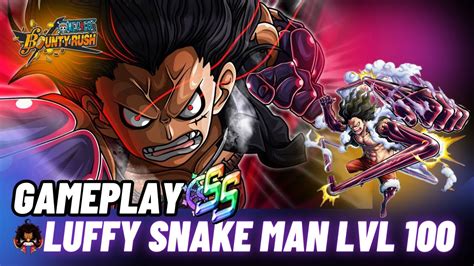 Luffy G Snake Man Gameplay Ss One Piece Bounty Rush Youtube