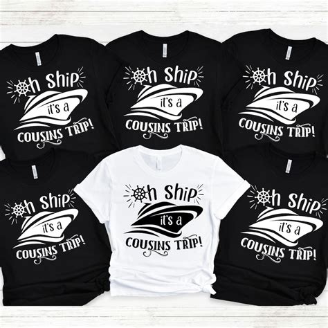 Cousin Crew Shirts, Cousins Cruise T-shirts, Matching Family Vacation ...