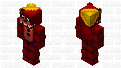 Fnaf world Red-bear Minecraft Skin