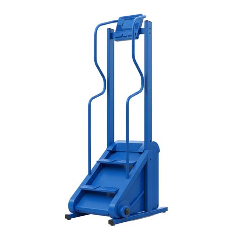 Blue Step Climber Machine for Home Gym Fitness 57530552 PNG