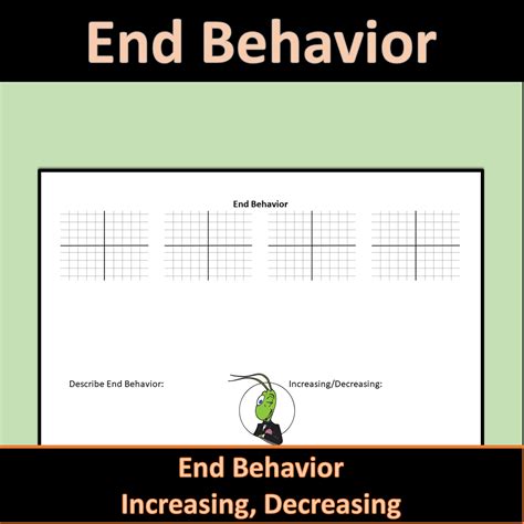 Continuity And End Behavior Ap Calculus Graphic Organizer Made By Teachers