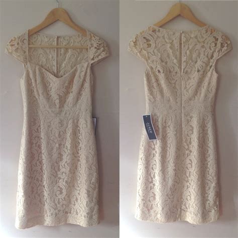 J Crew Dresses J Crew Tinsley Dress In Leavers Lace Champagne