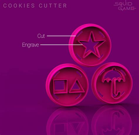 COOKIES CUTTER SQUID GAME by 3DP-MAMSIH | Download free STL model ...