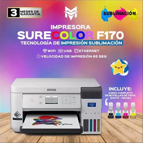 Impresora Epson Sure Color F170 MercadoLibre