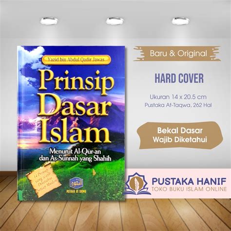 Jual Buku Prinsip Dasar Islam Menurut Al Quran Dan As Sunnah Shopee