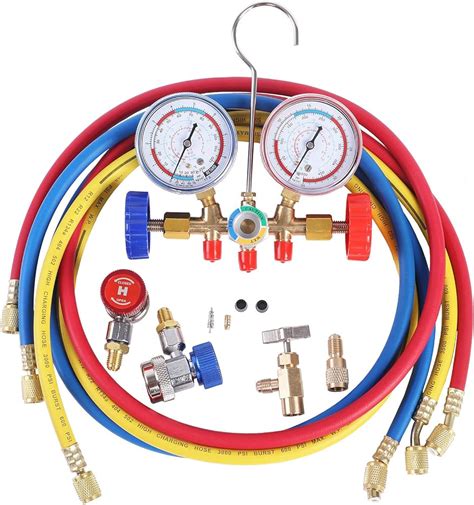 Ac R A Hvac R A Manifold Gauge Set Hose Kit A A Off