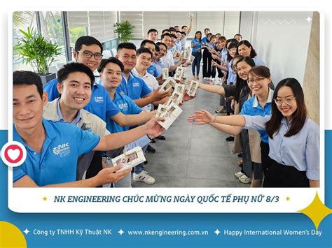 Chúc Mừng Ngày Quốc Tế Phụ Nữ 8 3 Công Ty Tnhh Kỹ Thuật Nk