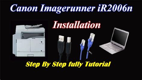 Canon ImageRunner IR 2006n Printer Installation Canon IR 2006n