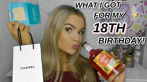 What I Got For My 18th Birthday 18th Birthday Haul 2020 Youtube