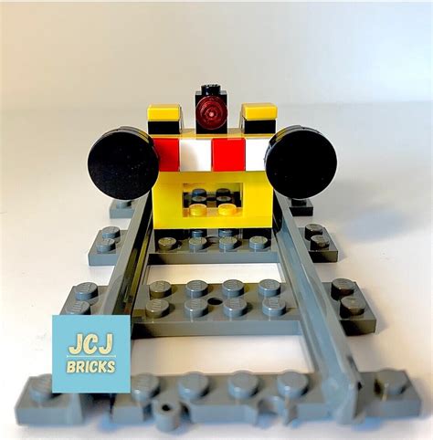 LEGO Train Track End Buffer Straight Track Accessories Set Parts