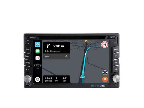 Autoradio Tactile Gps Bluetooth Android Apple Carplay Peugeot Partner