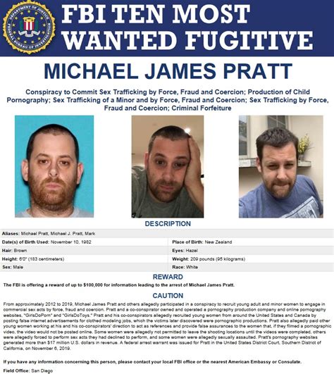 Filemichael Pratt Fbi Top Ten Most Wanted Wikipedia