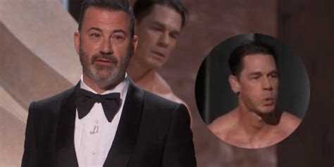 Fotos Premios Oscar 2024 John Cena Aparece Sin Ropa Sobre El Escenario