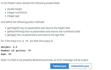 Solved PatientInfo Javaimport Java Util Scanner Public Class Chegg