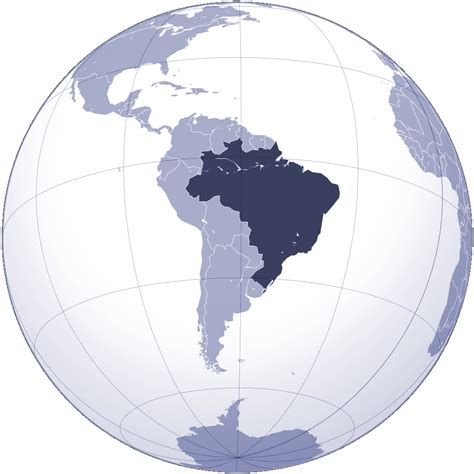 Brazil World Map