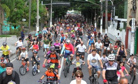 Passeio Ciclístico atraiu mais de 8 mil participantes em Jacareí