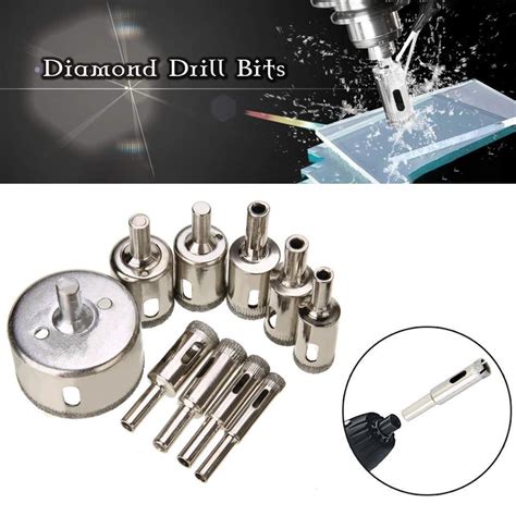 Diamond Drill Bits (10 PCs)