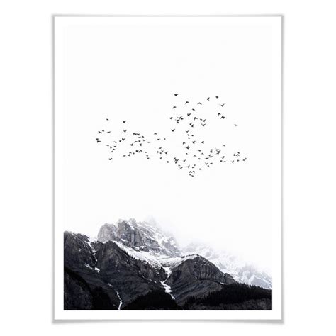 Poster Kubistika En Haut Des Montagnes Wall Art Fr