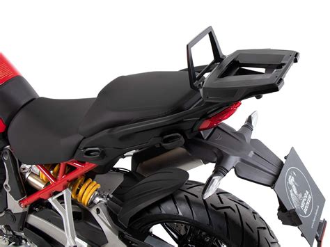 Alurack Topcasecarrier For Original Rear Rack Black For Ducati