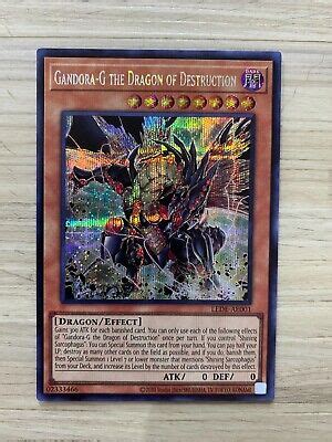 Yugioh Lede Ae Secret Rare Gandora G The Dragon Of Destruction Asian