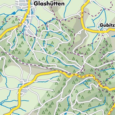 Glashüttener Forst Stadtpläne und Landkarten