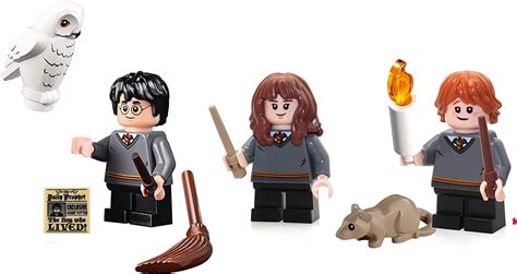 Amazon.com: LEGO Harry Potter Minifigure Combo - Harry Potter, Hermione ...