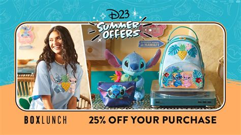 D23 Summer Offers 2023 - BoxLunch - D23