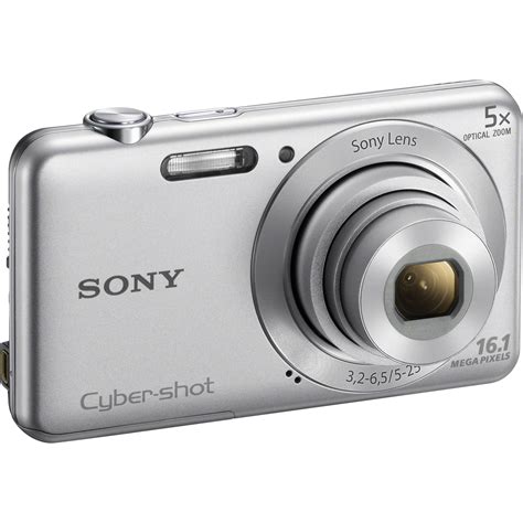 Sony Cyber Shot DSC W710 Digital Camera Silver DSC W710 B H