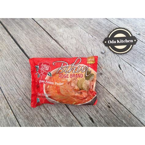 jual bihun rose brand bihun kuah instant rasa asam pedas gr shopee
