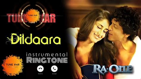 Dildara Instrumental Ringtone Ra One Bgm Shah Rukh Khan Kareena