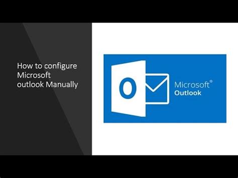 How To Configure Gmail In Microsoft Outlook Manual Latest 2021 YouTube