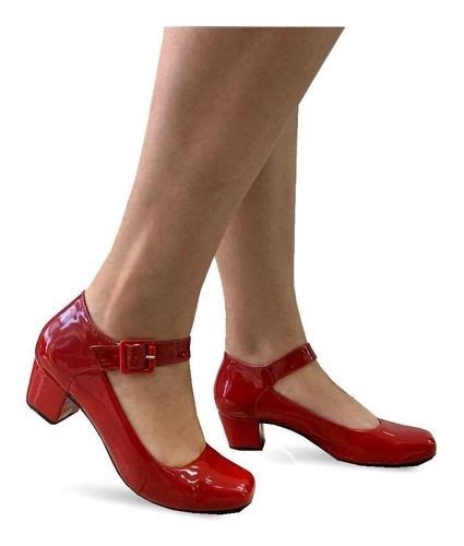Sapato Boneca Social Trabalho Preto Nude Marinho Salto Baixo R Cal Ados Femininos