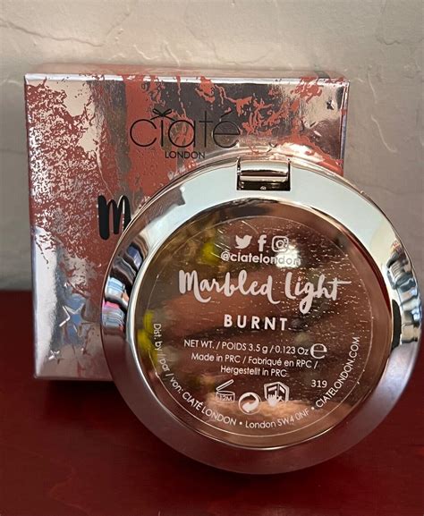 Ciate London Marbled Light Illuminating Blusher Color Burnt for sale ...