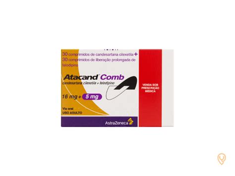 Bula Do Atacand Comb C 30 Comprimidos De 16mg Candesartana Cilexetila