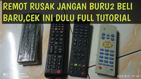 Cara Memperbaiki Remot Stb Matrix Tidak Berfungsi Remot Tv Dll Cara