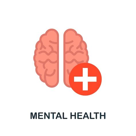 Premium Vector Mental Health Icon Simple Element From Health Diseases