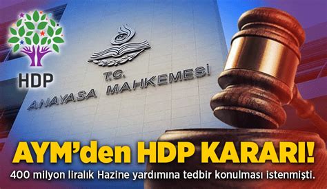 Anayasa Mahkemesi nden HDP kararı