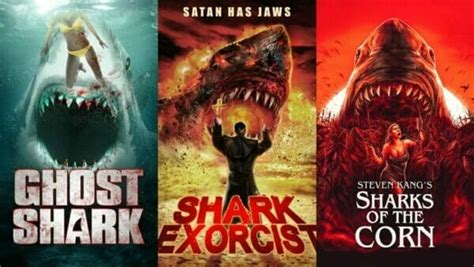 Shark Exorcist Ghost Shark Sharks Of The Corn W2Mnet