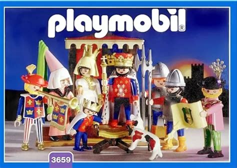 Playmobil Tr Ne Roi Et Reine Vintage Ann Es Castel Eur