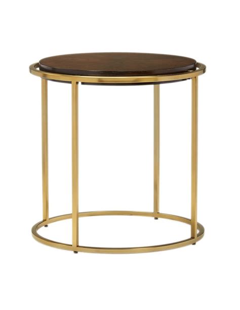 Round side table from our modern Dakota collection