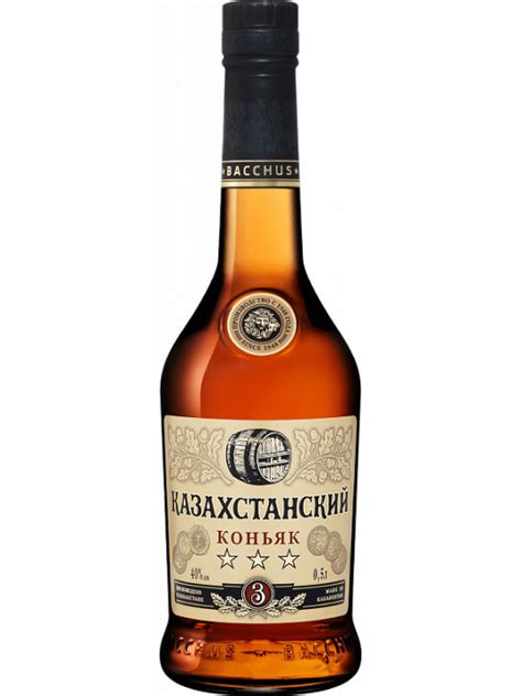 Коньяк Bacchus, Kazakhstan Cognac 3 Years 0.5 л цена, отзывы | Бахус ...