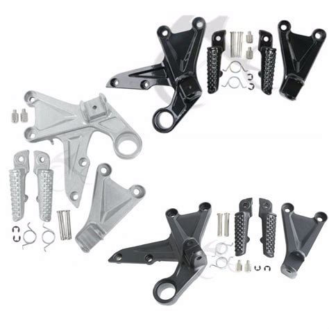 CODOriginal Motorcycle Ride Front Footrest Foot Pegs Bracket Set For