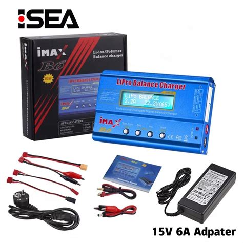 HTRC IMAX B6 80W Battery Charger Lipo NiMh Li Ion Ni Cd Digital RC Lipo