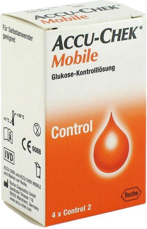 ACCU-CHEK Mobile Kontrolllösung 4 Einmalapplikat • Price