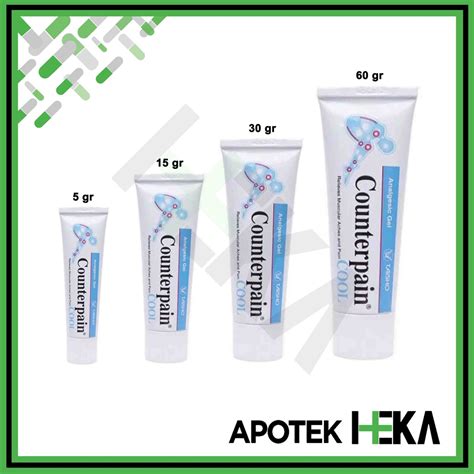 Jual Counterpain Cool Cream Krim Nyeri Otot Gr Gr Gr