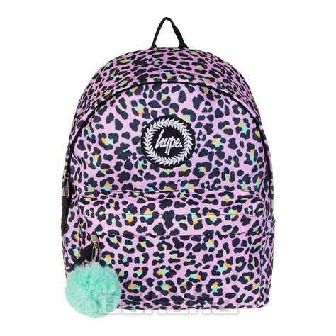 Hype Disco Leopard Backpack Back To School Bags And Rucksacks